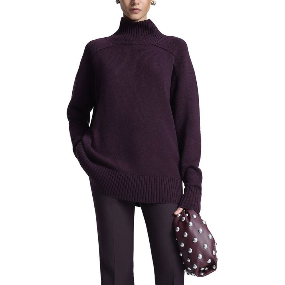 A.L.C. Womens  Archie Cashmere Sweater, Purple